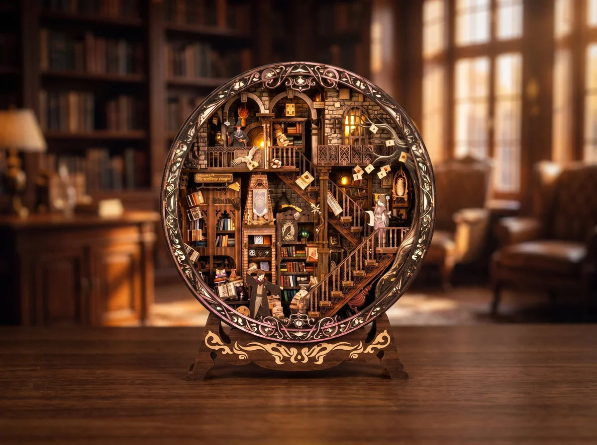 Libraries and Little Bookshops miniature kits