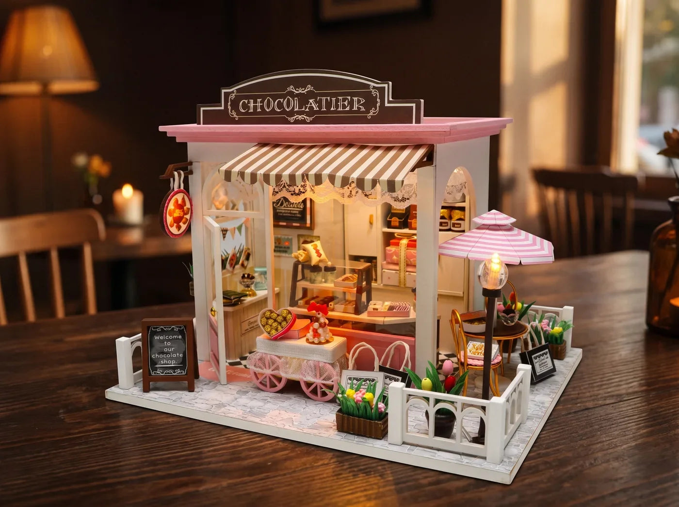 Sweet Shops and Cafes miniature kits