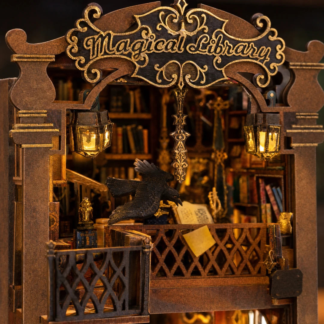 The Magical Library - Detail Close-up 2