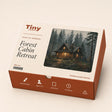 TinyCraft Forest Cabin Retreat - Product Packaging Box