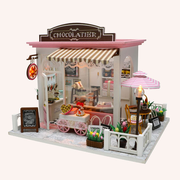 The Chocolatier – DIY miniature room kit 1:24 scale tiny room | TinyCraft