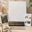 Whimsical Floral Cottage paint by numbers complete kit contents – TinyCraft