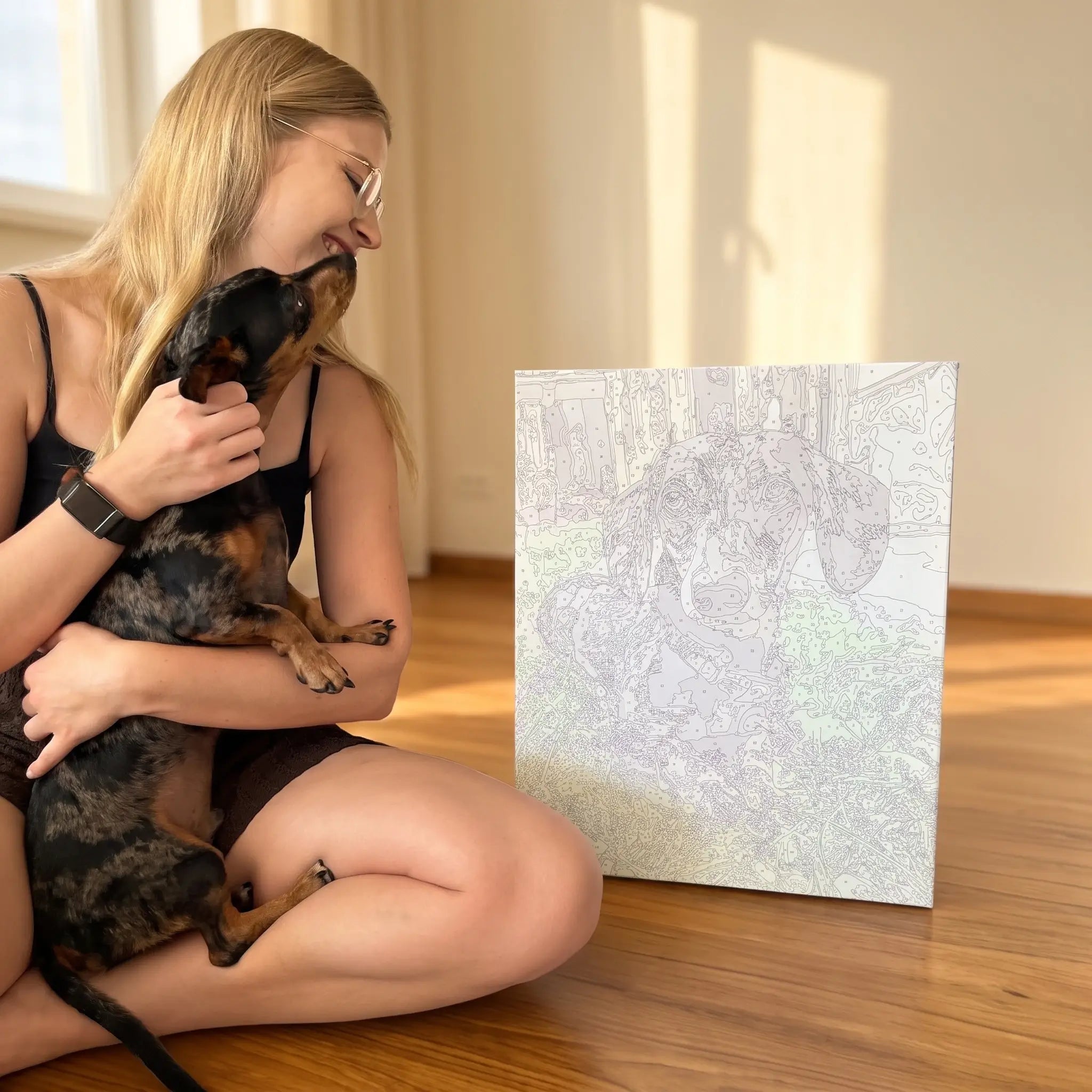 Custom Paint by Numbers Kit