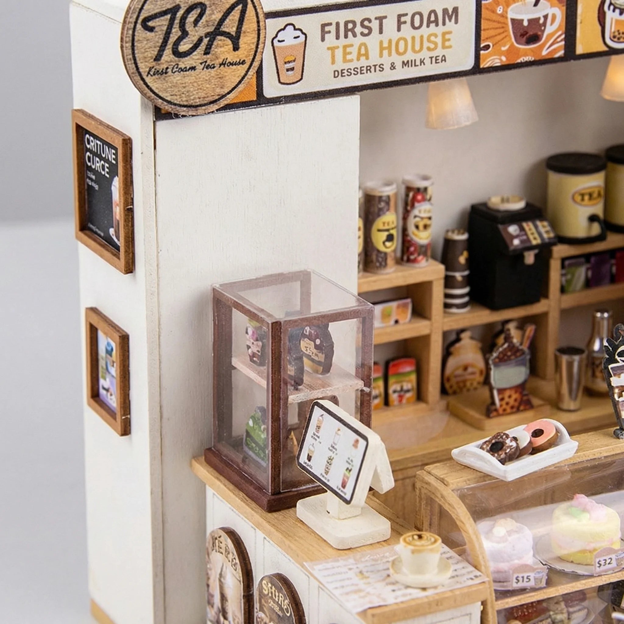 The Tea House – DIY craft kit detail | TinyCraft