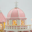 The Rose Palace miniature kit contents – wood sheets, accessories and LED lights