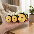 The Honey Trio finished amigurumi crochet result – TinyCraft