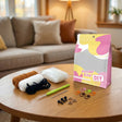 The Highland Cuddle crochet kit contents – yarn, hook, safety eyes and guide