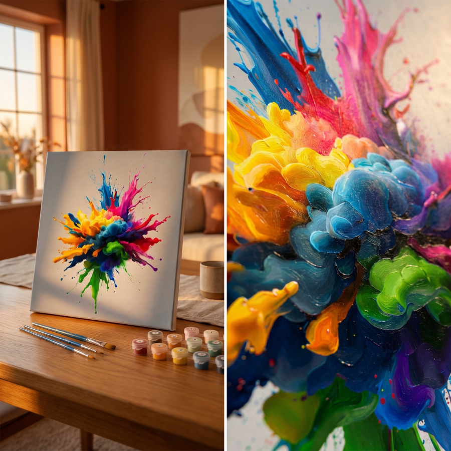 Burst of Color