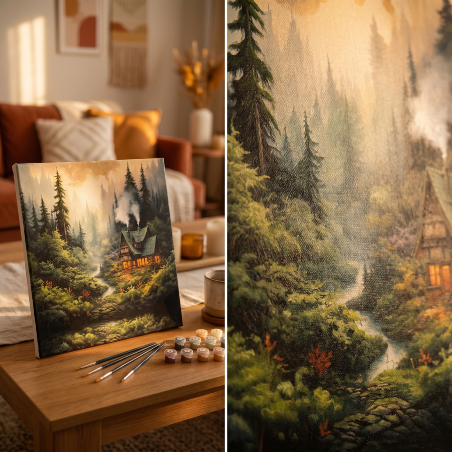 Forest Cabin Retreat