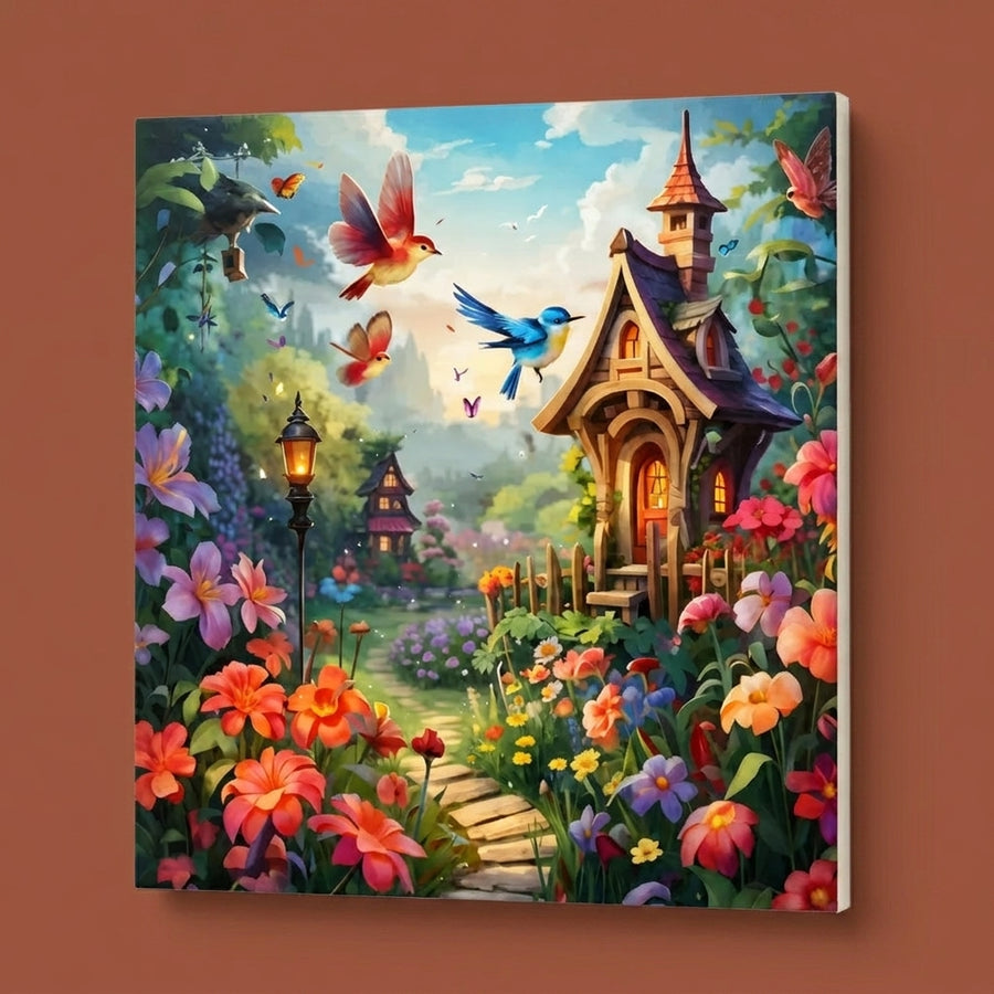Whimsical Floral Cottage