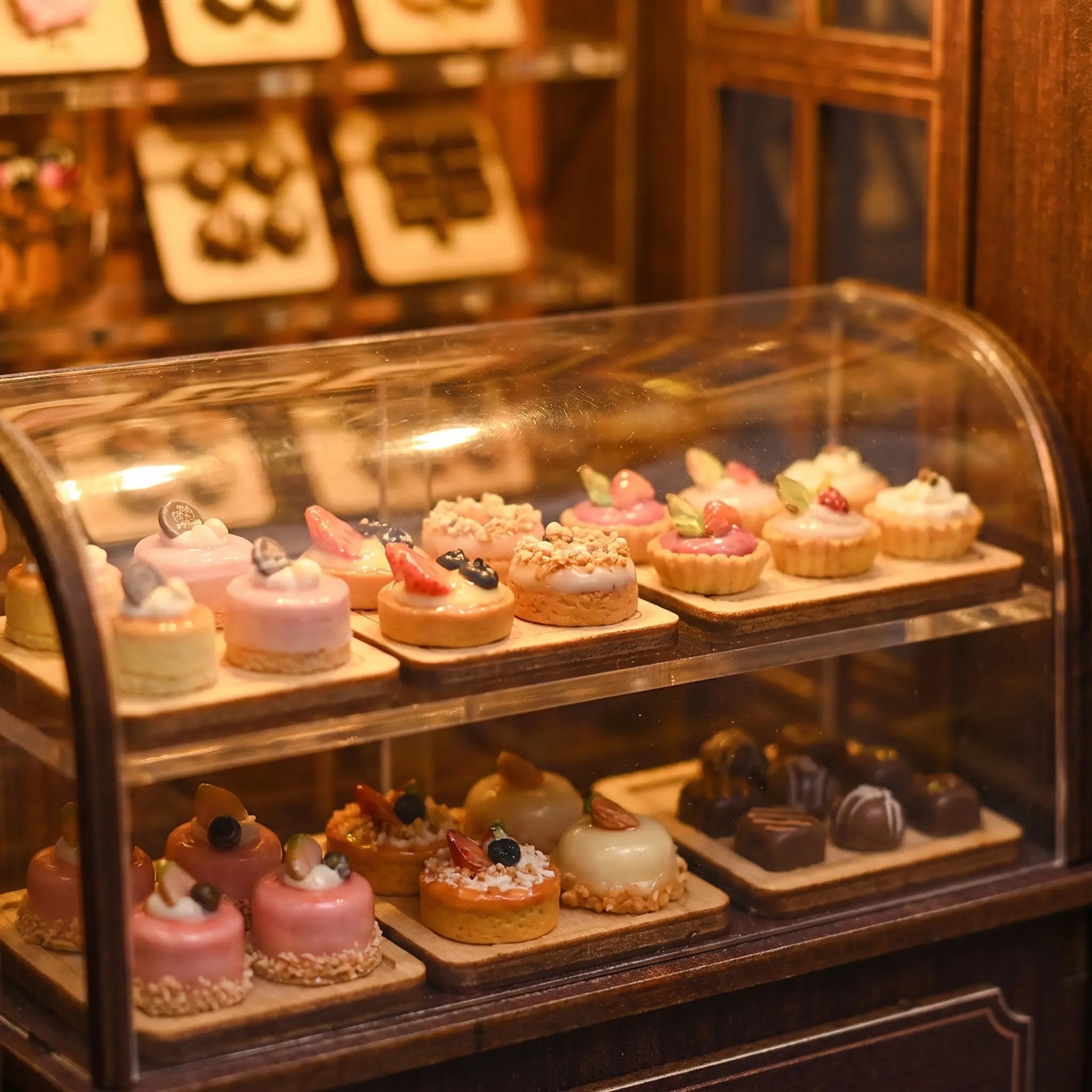 The Patisserie - Detail Cake Display