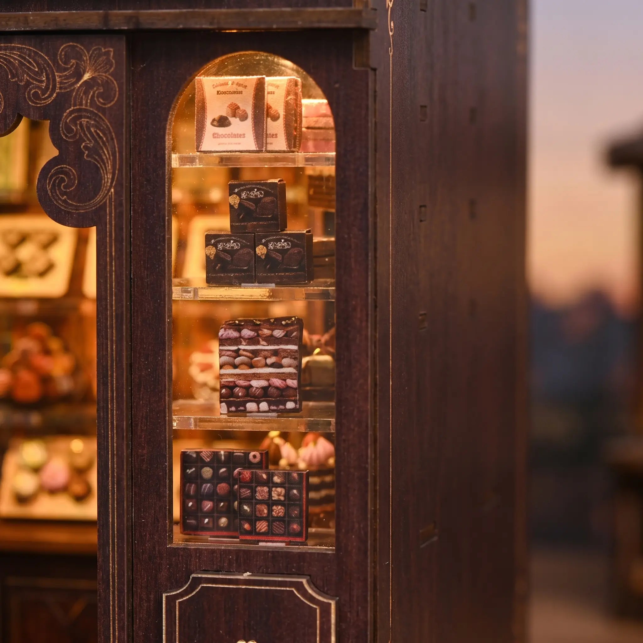 The Patisserie - Detail Chocolate Window