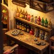 Close-up of the workbench with oil cans in The Repair Shop