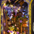 The Midnight Garden staircase and wisteria detail with fairy lights