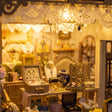 Jewelry display counter detail of The Jewel Box