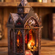 The Dragonspire gothic spire towers and dragon medallion detail