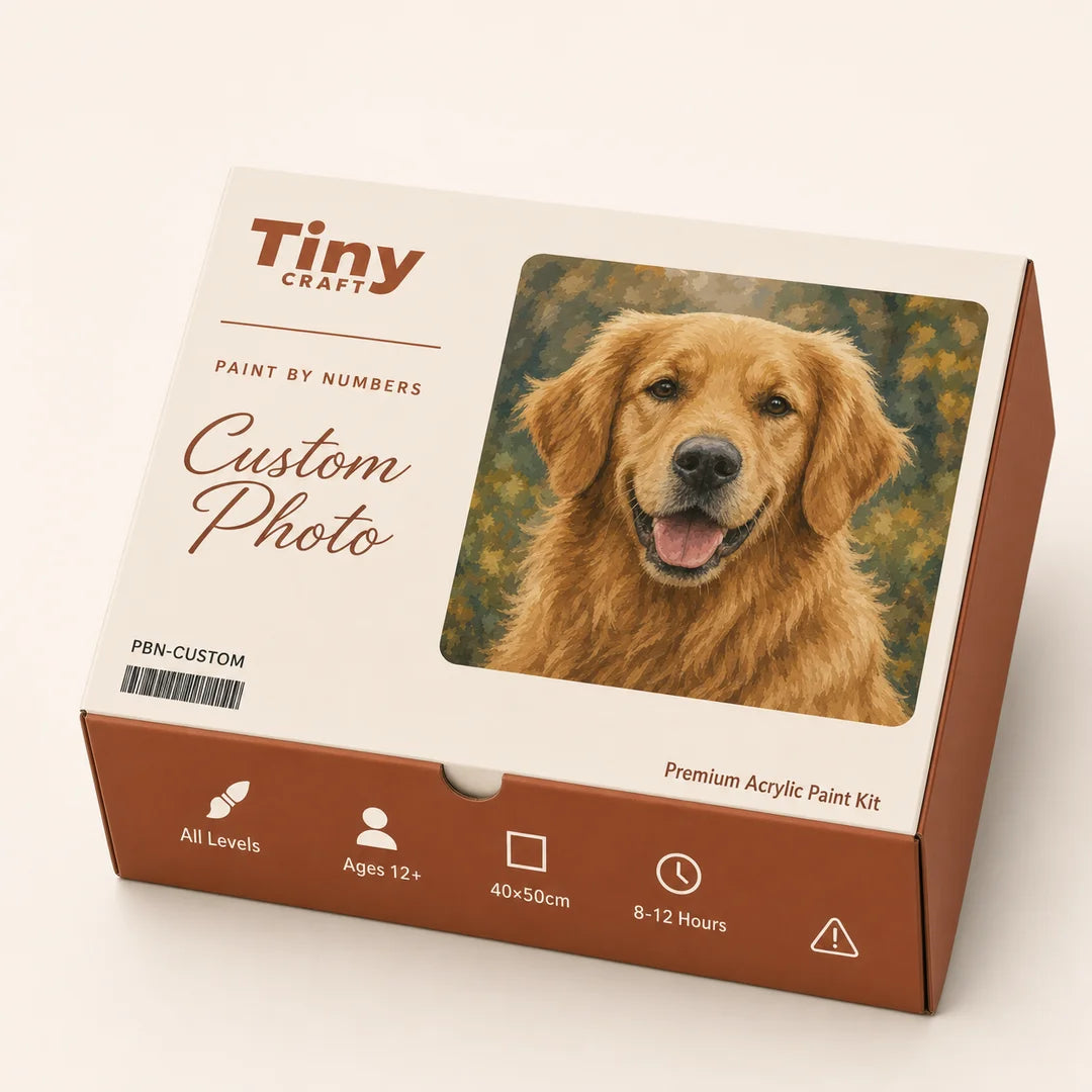 TinyCraft Custom Photo - Product Packaging Box