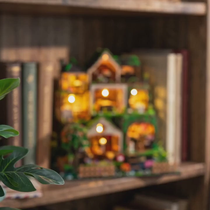 The Garden Hideaway DIY miniature cottage kit video