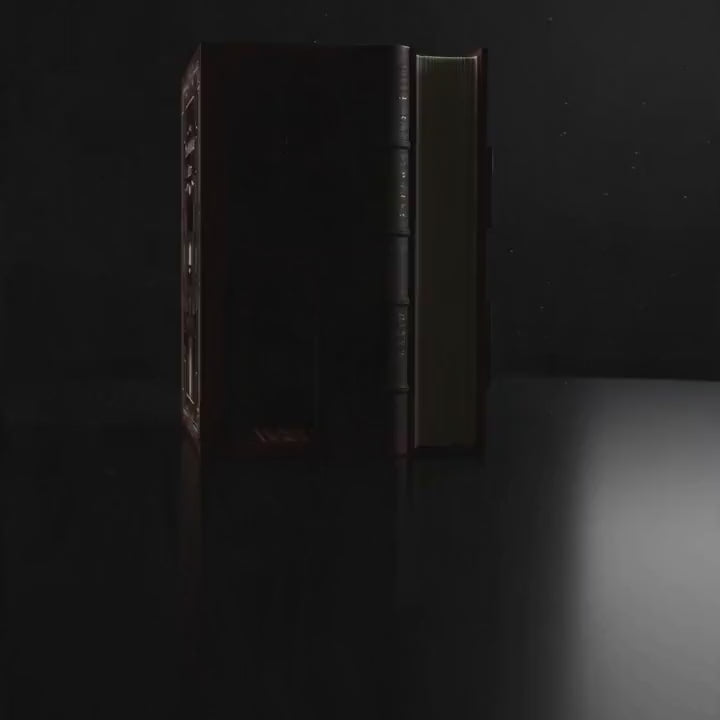 The Grand Exhibition DIY book nook museum hall lighting up, cinematic showcase