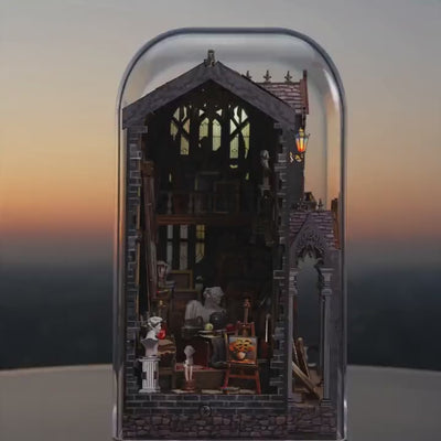 The Painter's Atelier lit gothic painting studio showcase video