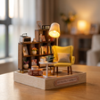 The Quiet Corner miniature reading lounge showcase video