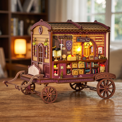 Assembling The Fortune Wagon miniature kit