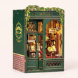 The Owl Bookshop lights glow to life, a cinematic product showcase of the DIY book nook kit