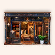 Building The Tailor's Atelier by hand from printed wooden panels until its LED lights glow
