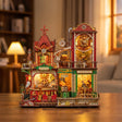 The Parcel Works motorised kit video: rooftop fan and clock tower gears in motion