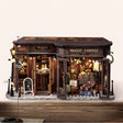 The Alchemist's Cafe assembled size: 5.7 x 11.3 x 5.3 inches (14.5 x 28.6 x 13.5 cm)