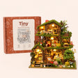 The Elderwood Treehouse finished kit with its TinyCraft gift box