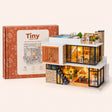 The Glass Villa finished kit with its TinyCraft gift box