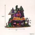 The Halloween Carnival dimensions 10.9 by 9.2 by 8.1 inches