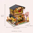 The Sakura Sushi Bar assembled size: 9.1 x 9.4 x 7.9 inches (23 x 24 x 20 cm)