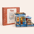 The Santorini Café finished kit with its TinyCraft gift box