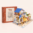 The Seaside Villa finished kit with its TinyCraft gift box