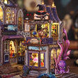 Witch hat corner shop detail of The Storybook Bazaar
